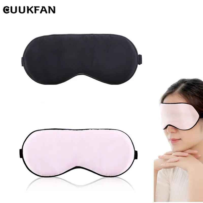 Solid Sleat Sleep Óculos Eye Shading Masks Lunch Break Blindfold para Sleep Eye Protection Sleep Band