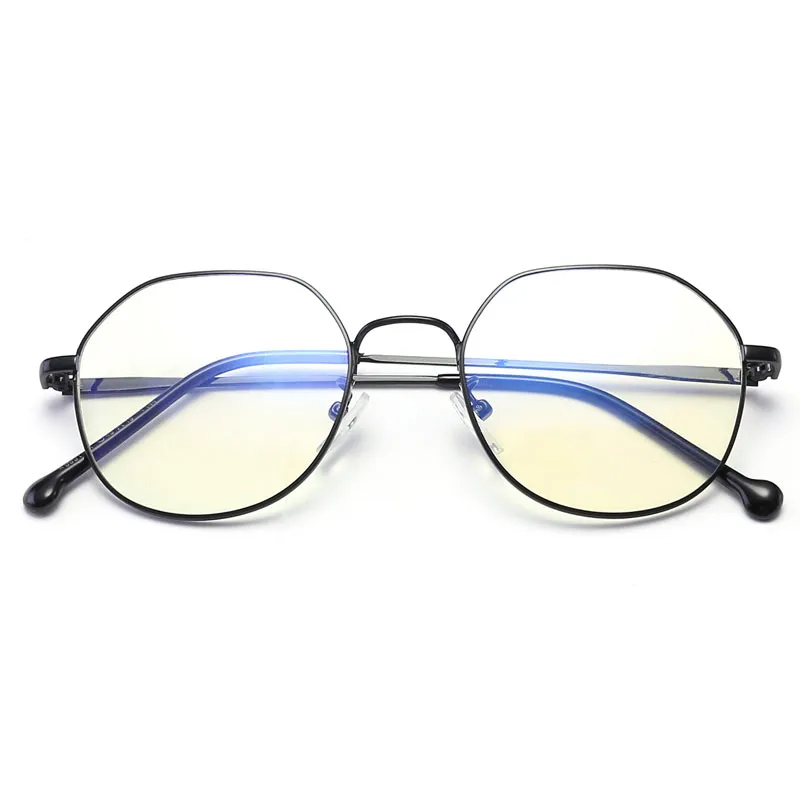 Lunettes de lecture/de jeu pour ordinateur Vision Blue Light Shield - grossissement 0,0 fois faible distorsion des couleurs, lunettes anti-bleues pour envoyer des boîtes 9