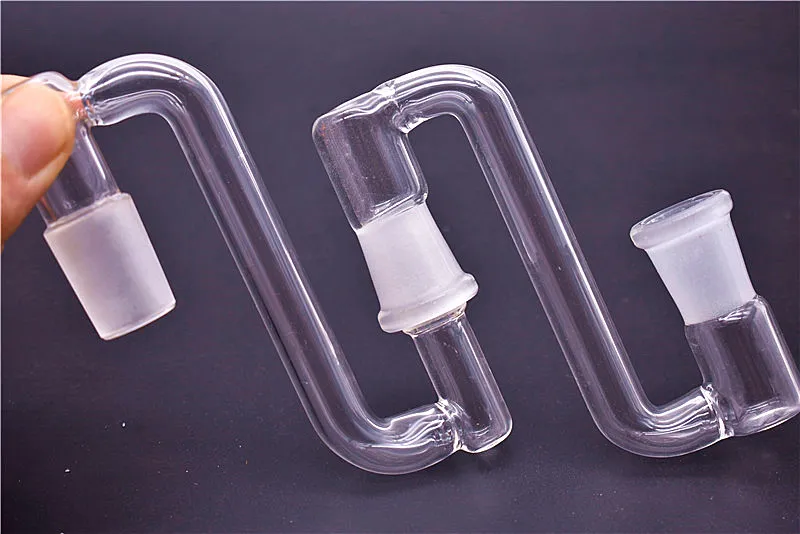 Accessori per fumare Dropddown Dropown Adattatore Pipa dell'acqua da 14 mm 18 mm Maschio femmina per un adattatore di bong di vetro banger di quarzo