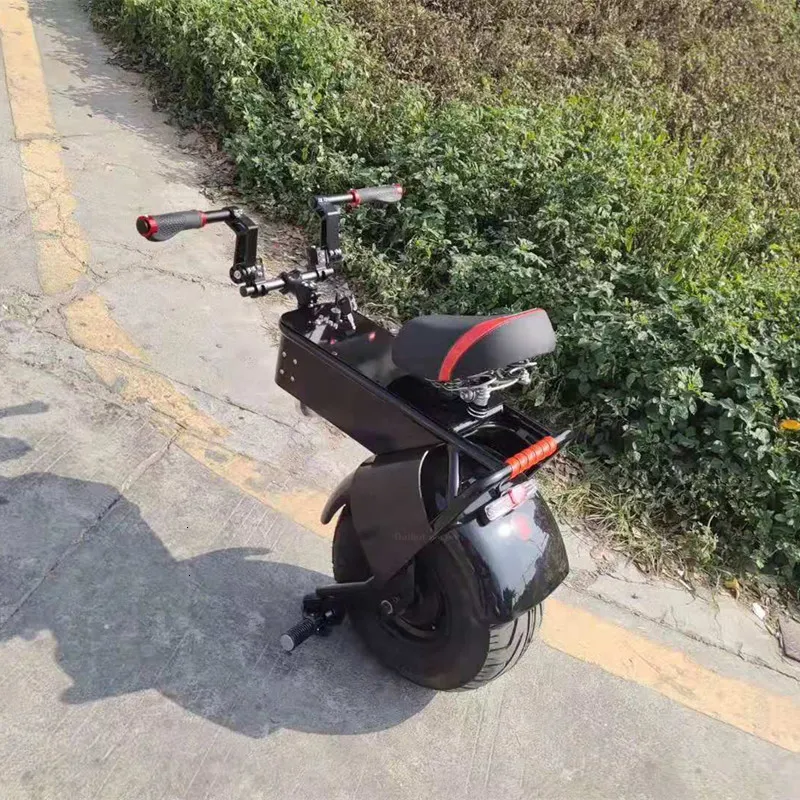 Adult Electric Motorcycle Scooter One Wheel Electric Scooters 18 Inch Fat Tires Portable Electric Unicycle One 1000W 60V 90KM (26)