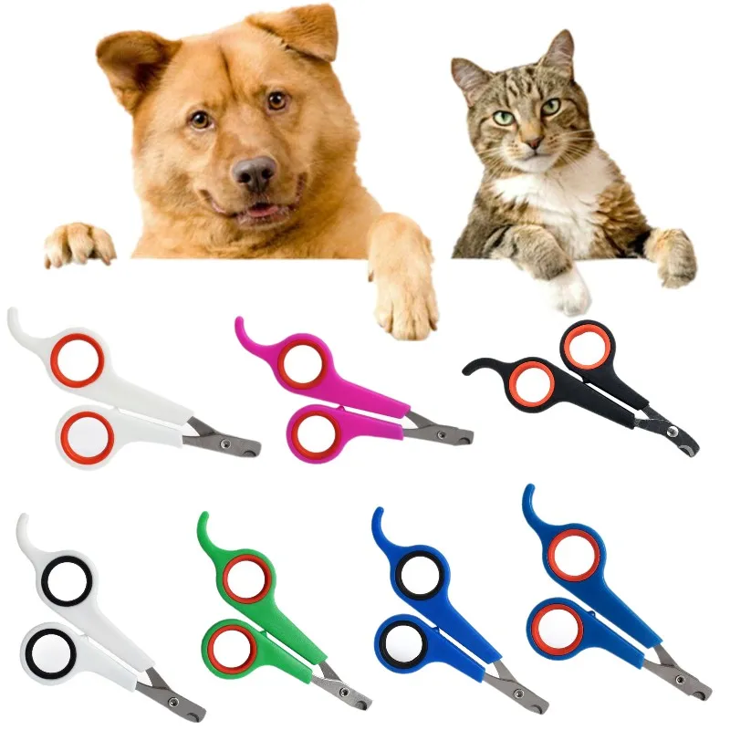 Coupe-ongles pour chien griffe de chat coupe-ongles pour animaux de compagnie fournitures en acier inoxydable ongles pour animaux de compagnie griffe tondeuse toilettage ciseaux Cutter