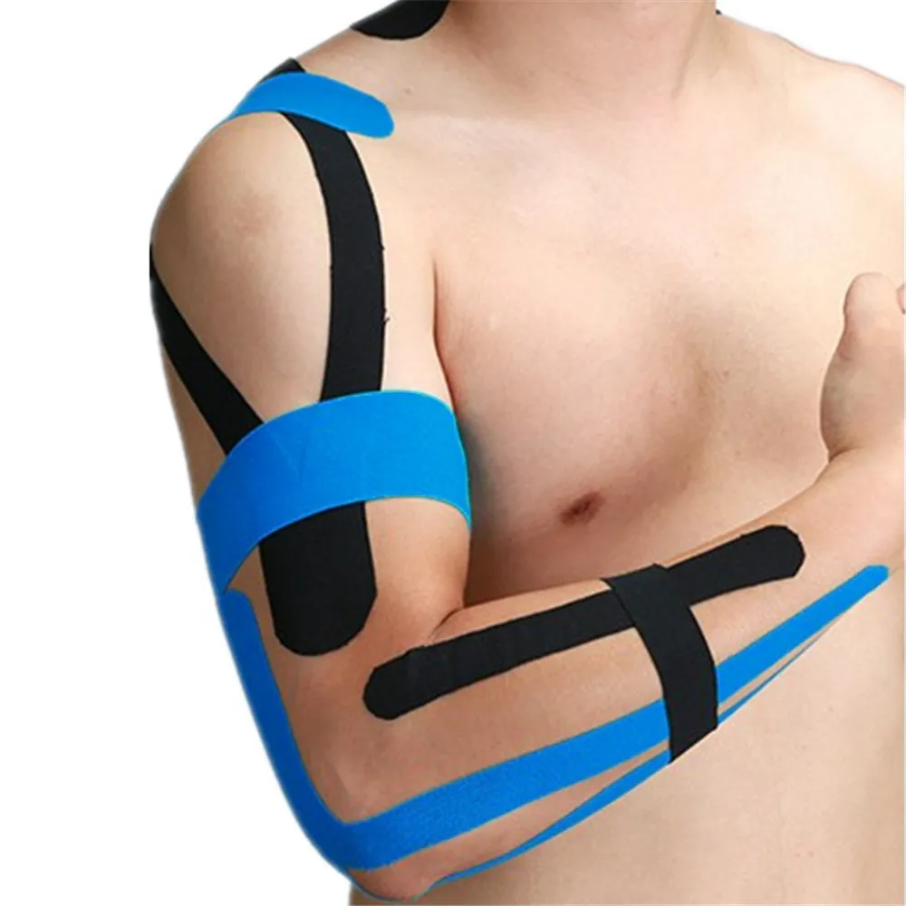 5cm 5m Tapeamento De Cinesiologia Tape Kinesiologico Adesivo Esporte Tape  Músculo Cinta Kinesiologica Cinesiotape Sport Elastic Bandage296z De  $136,43