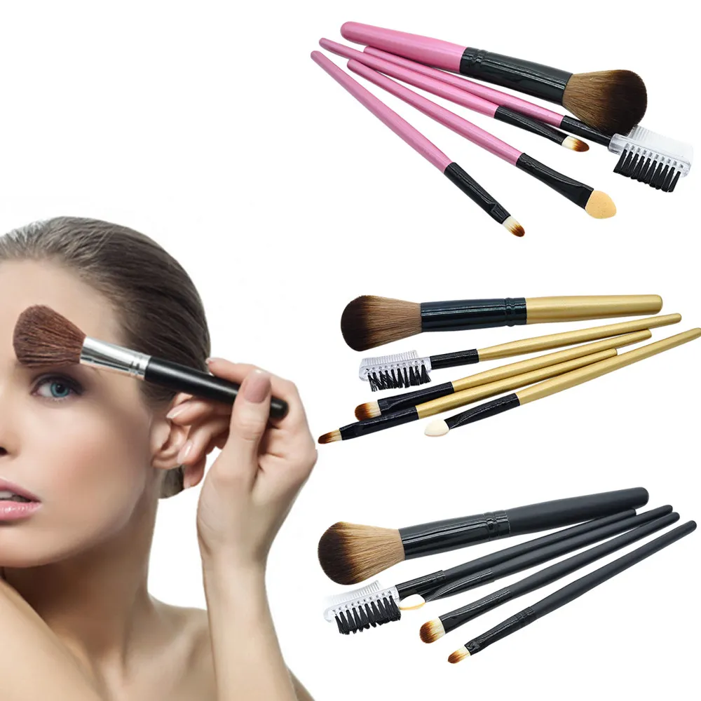 Women Makeup brushes Tools @@ 5 Pcs professional Makeup Brush EyeShadow Brush Cosmetics Blending Tool pincei Maquiagem HOT
