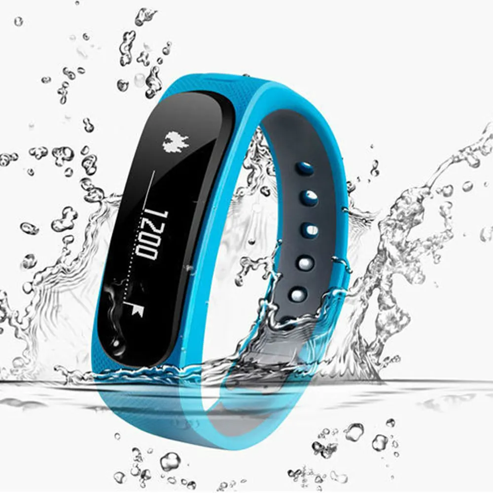 E02 Smart Armband Waterdichte Mode Bluetooth Smart Sports Tracker Bracelet Band Call SMS Herinner Sport Watch Connecte voor iPhone Android