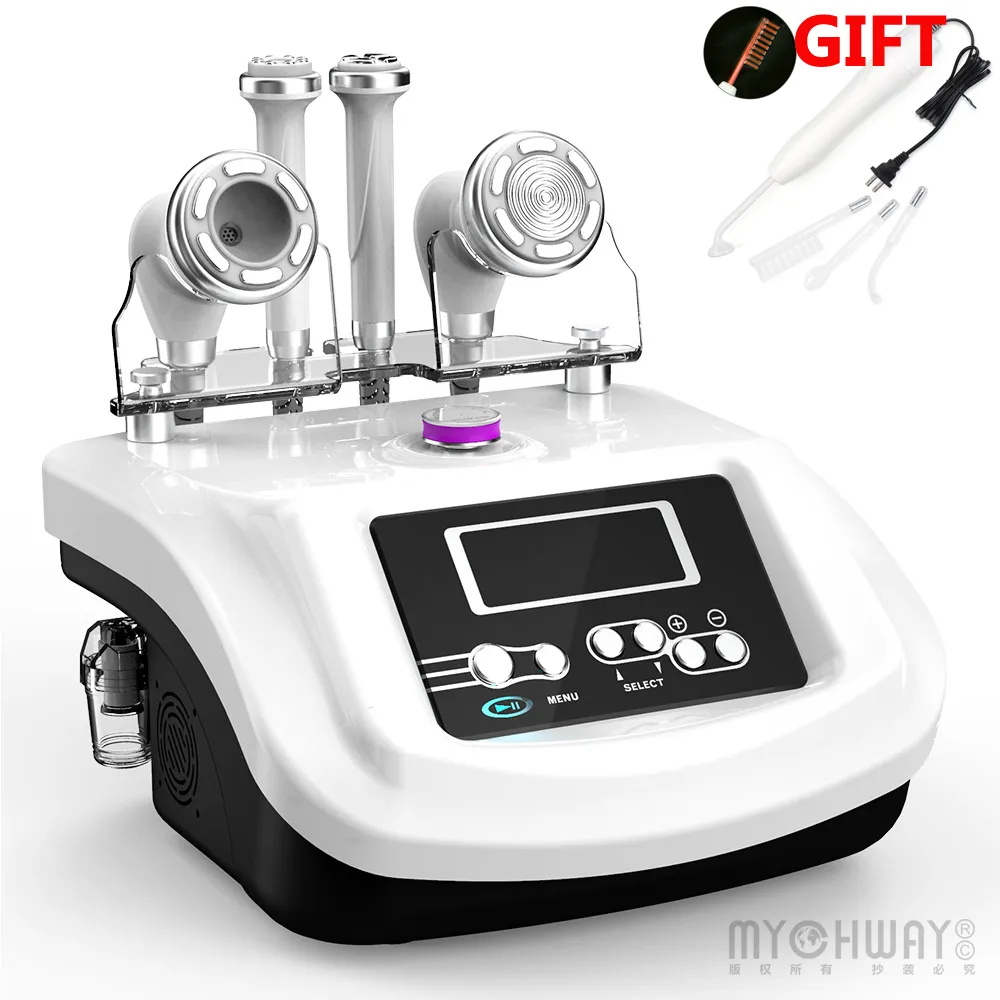 Best Ultrasound Cavitati Machine for sale Power Suction Vacuum RF Skin Tightening EMS&EL Electroporation Anti-ageing +high frequency gift