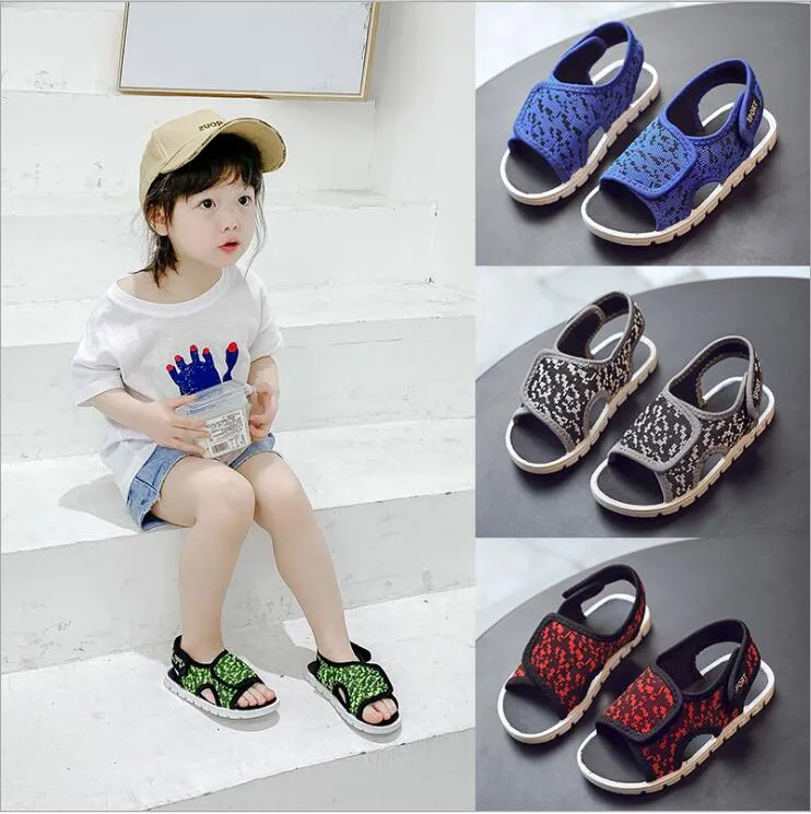 Kids Sandals Designer Girls Sandals Summer Beach Chaussures Boys Casual Sandals Breathable Sandalias Slippers Sandales Loafers Footwear 5417