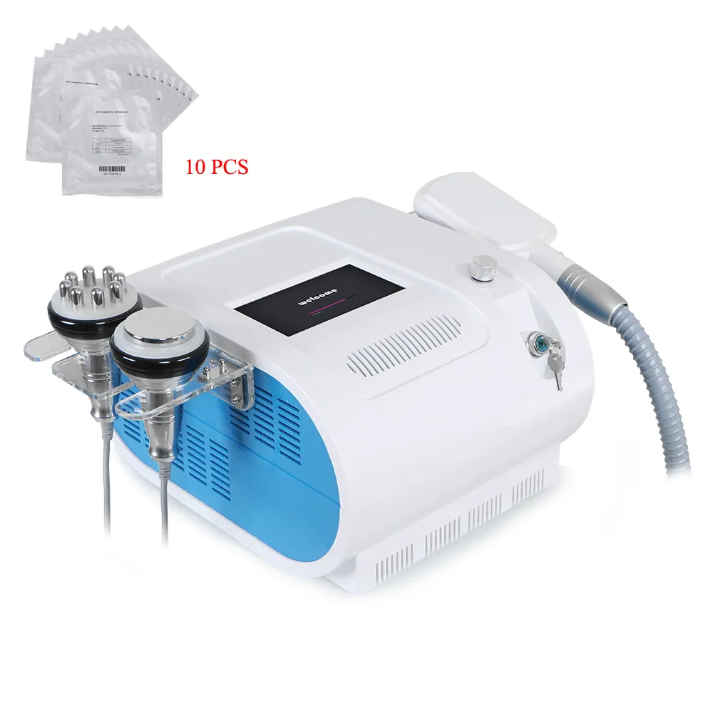 Slimming Machine Ultrasound Cavitation RF Radio Frequency Freezing Weight Loss Cooling Vacuum Photon Body