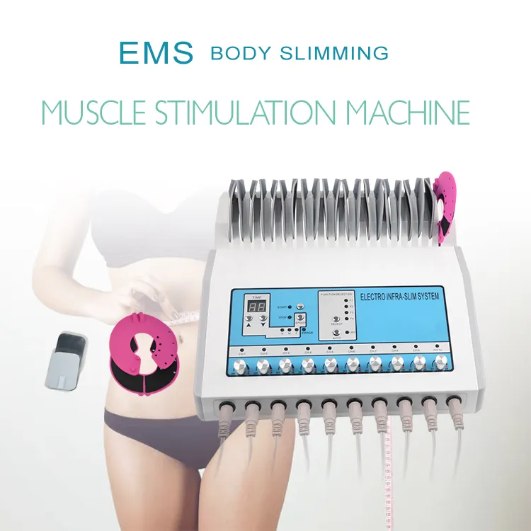 Máquina de electroestimulación con estimulador muscular Ems para pérdida de  peso de la mejor calidad/máquina de Spa adelgazante con Estimulador