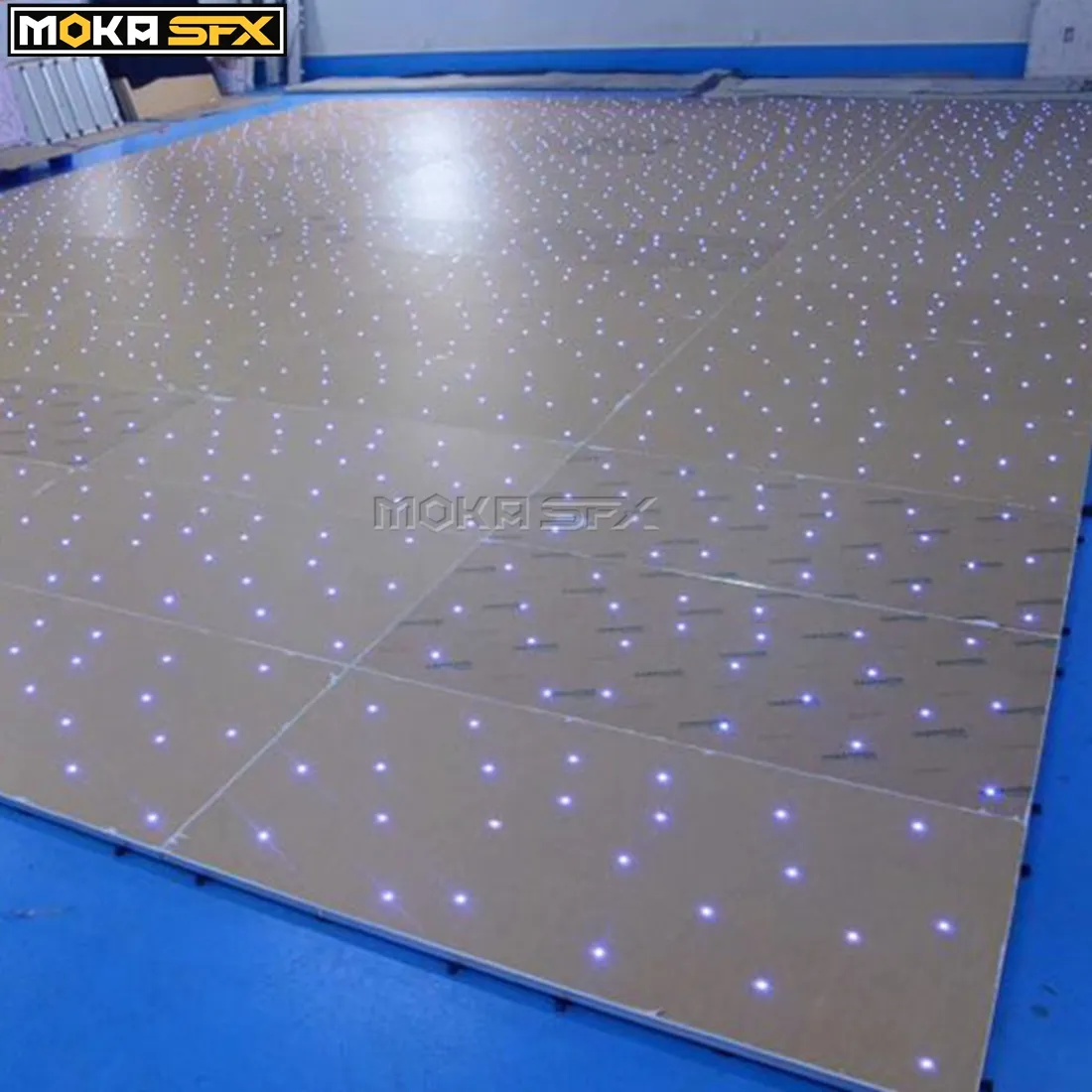 Moka Twinkling Dance Floor RGB 3IN1ワイヤレスリモコンコンサートステージフローリングLEDパネルDJ照明フロアウェディングコンサートLEDダンスフロア