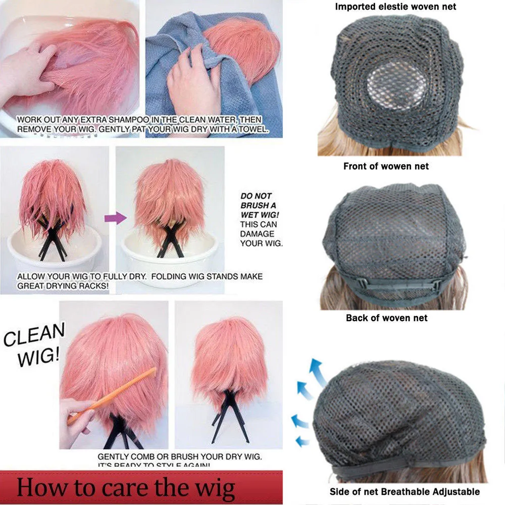 Cosplay vasty Yarn Wig 2024