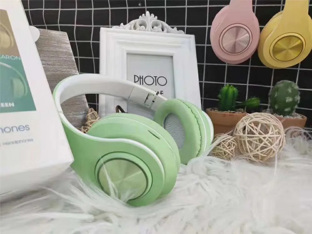 Headband Earphones inpods Boom Bluetooth 5.0 headset BASS True wireless Earbuds Games stereo sports Headphone for Smartphones