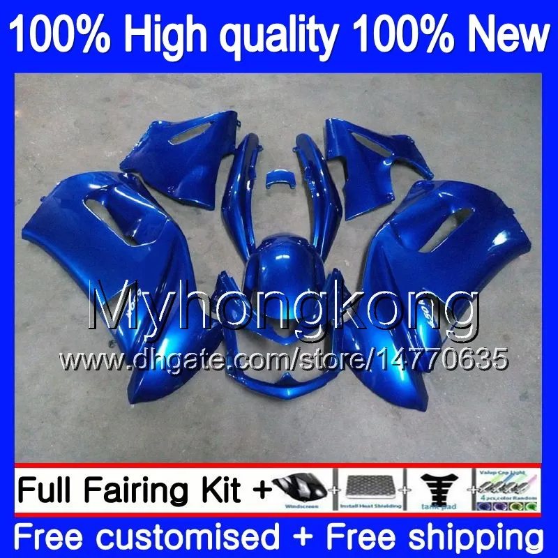 Bodys For KAWASAKI 650R ER6 F 650 R ER-6F 2006 2007 2008 204MY.36 Glossy blue ER 6 F 650R-ER6F ER6F 06 08 ER 6F 06 07 08 Full Fairing