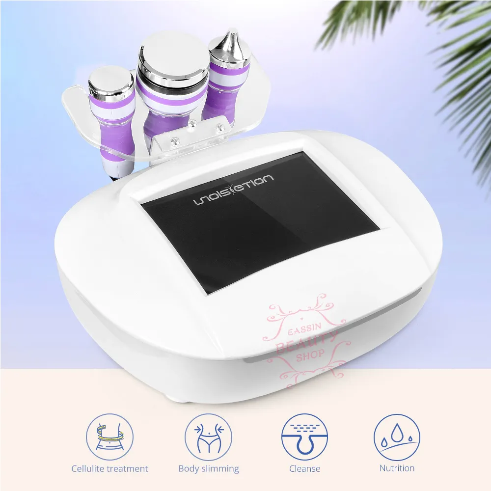 Forte Mini utilisation à domicile 40K ultrasons Cavitation 2.0 amincissant la Machine combustion des graisses perte de poids Cellulite corps façonnage Machine