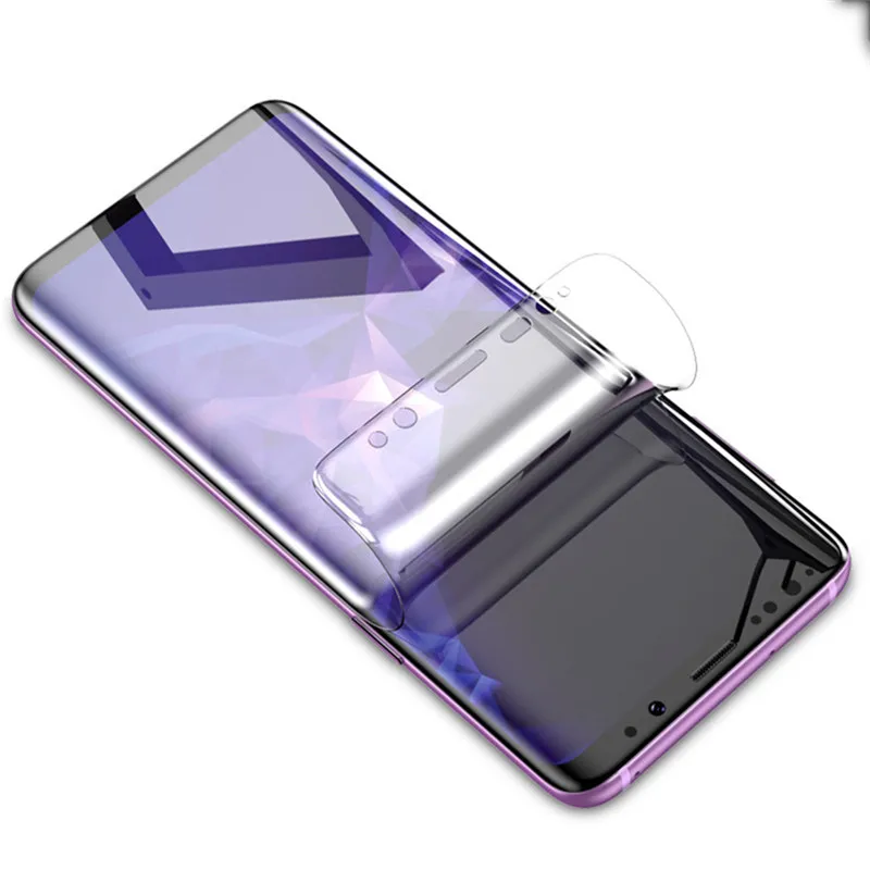Protecteur d'écran pour Samsung S10, Film souple Ultra fin en PET, couverture complète, pour Samsung Galaxy S10 S10 Plus
