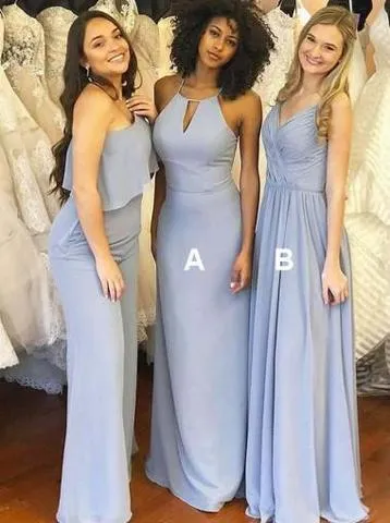 Aquamarine bridesmaid dresses on sale