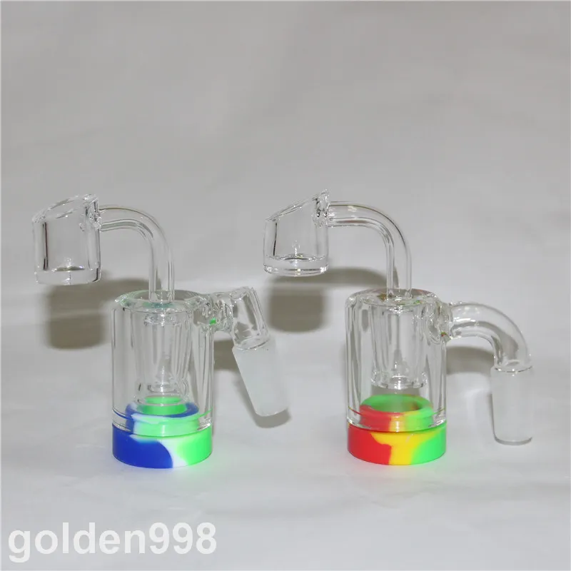 Hookahs glazen beker Waterleidingen Bongs Ash Catcher Dikte voor het roken DAB Rigs Dabber Tool