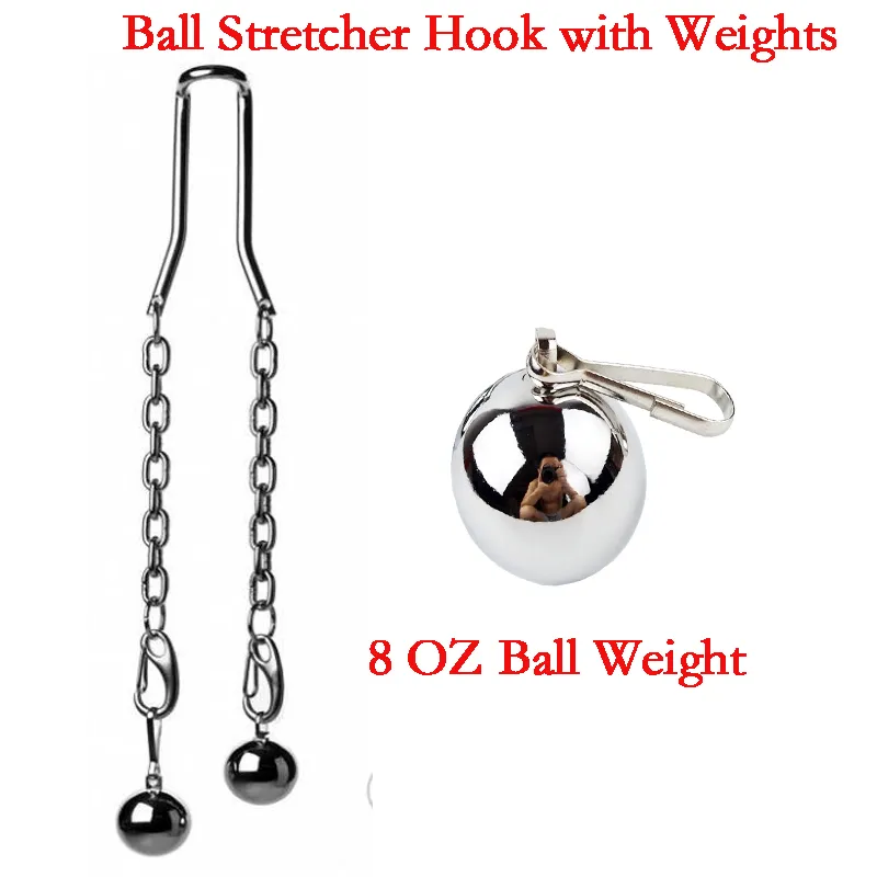 Ball Stretcher Weight Male Steel Ball Stretching Weight Enhancer