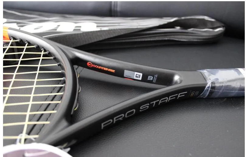 Notching Tennis Racket Top-notch Tennis Racquet: Blade 98 Green, with String and Bag from ...