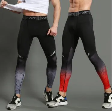 New Mens Joggers Compression Pants Men Fitness Elastic Leggings Women Tights Unisex Breathable Bodybuilding Sweatpants Trousers