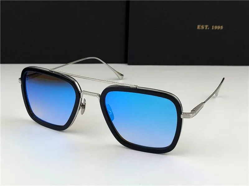 Męskie okulary przeciwsłoneczne dla kobiet mężczyzn okularów słonecznych Styl mody damski chroni oczy Uv400 z losowym pudełkiem i obudową 06