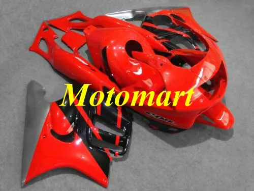 Kit de Carenagem da motocicleta para HONDA CBR600F3 95 96 CBR 600 F3 1995 1996 ABS Vermelho prata preto Carimbos conjunto + presentes HG05