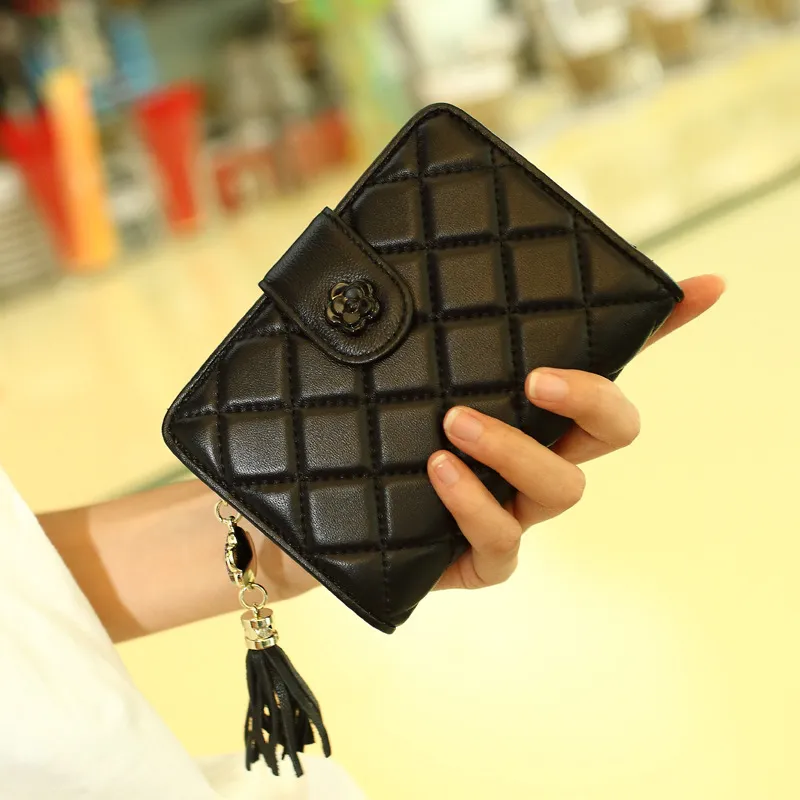 Leather Checkbook Wallets Case for Women Credit Card Slots Clutch Womens Coin Purse with ID Window