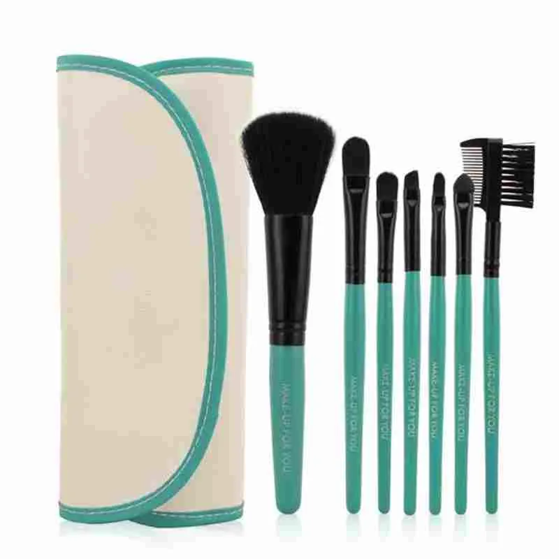 Professional Travel Makeup Brush Set Set With Wool Bristles For