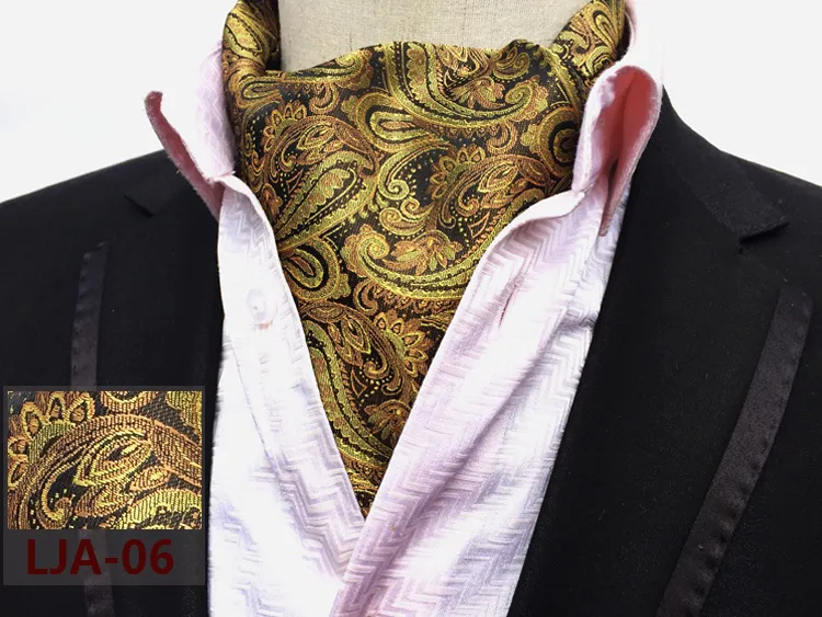 Fashion Retro Paisley Men Ties Wedding Formal Cravat British