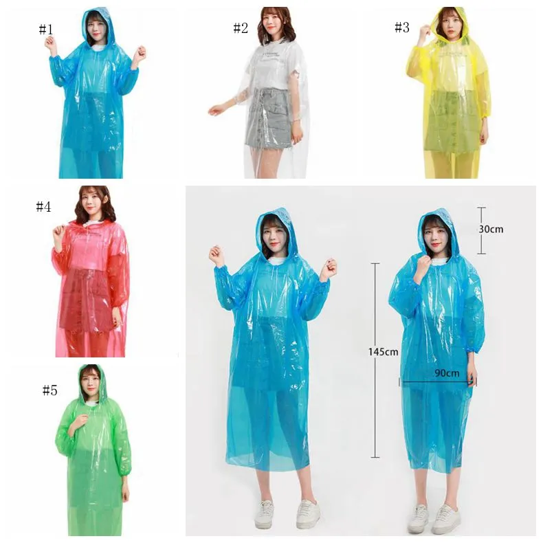 Cosowe Regenponcho regenjas voor dames en heren, 2 stuks regenkleding regencape regenjas waterdicht voor Disney, wandelen, fietsen, kamperen en reizen, wit