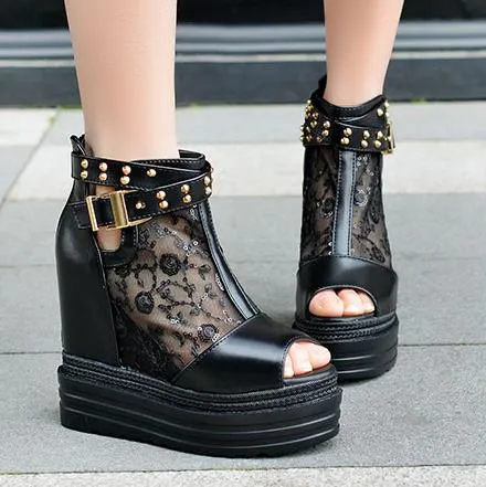 Hidden toe deals sandals