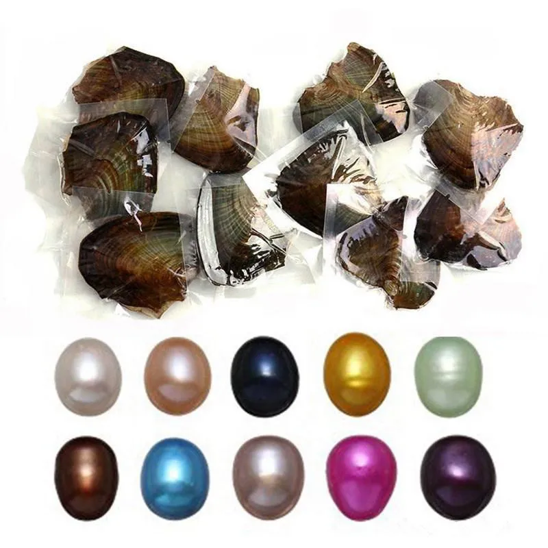 Wholesale Oysters With Dyed Natural Pearls Inside Pearl Party Oysters
