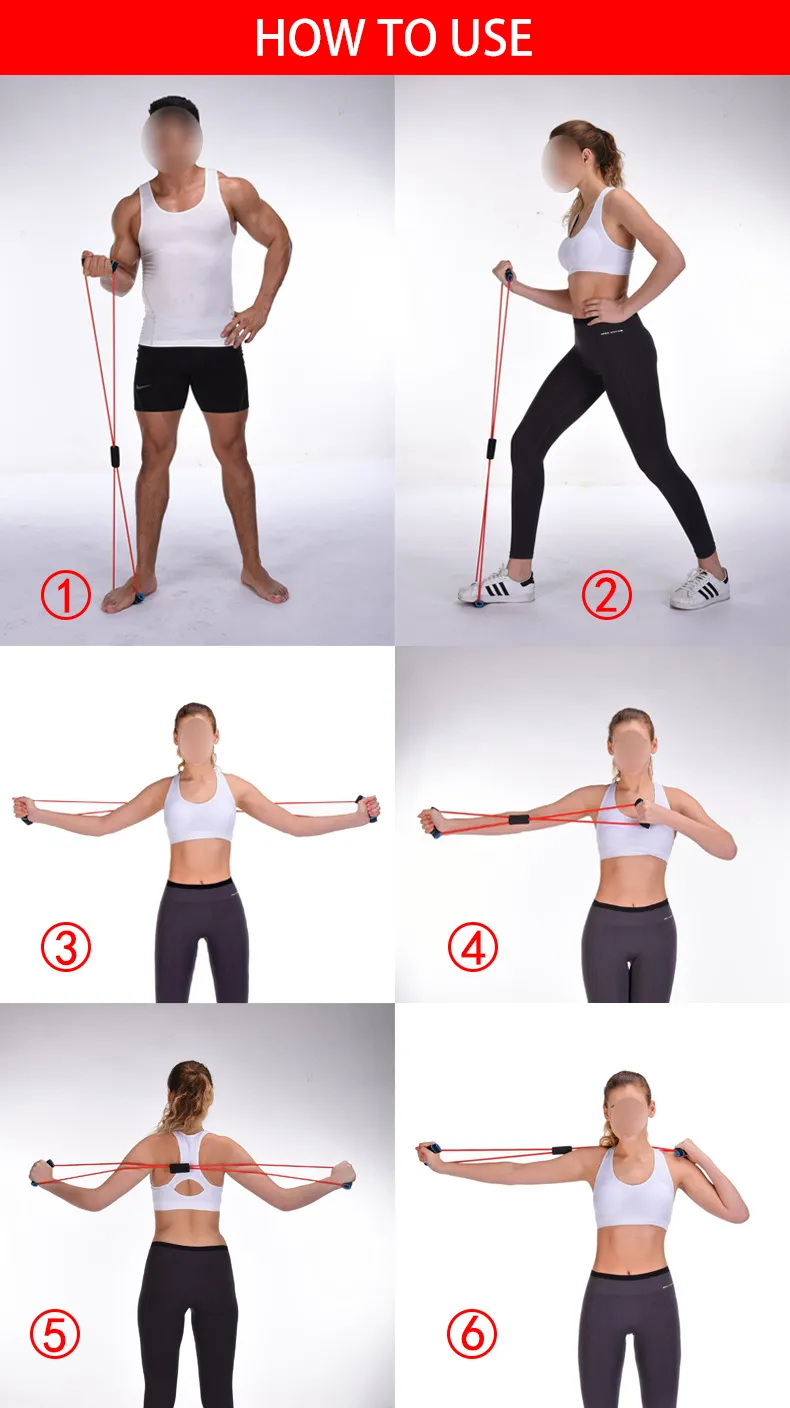 Tricep Keep Fit Resistance Bands Resistance Band Tricep Extension