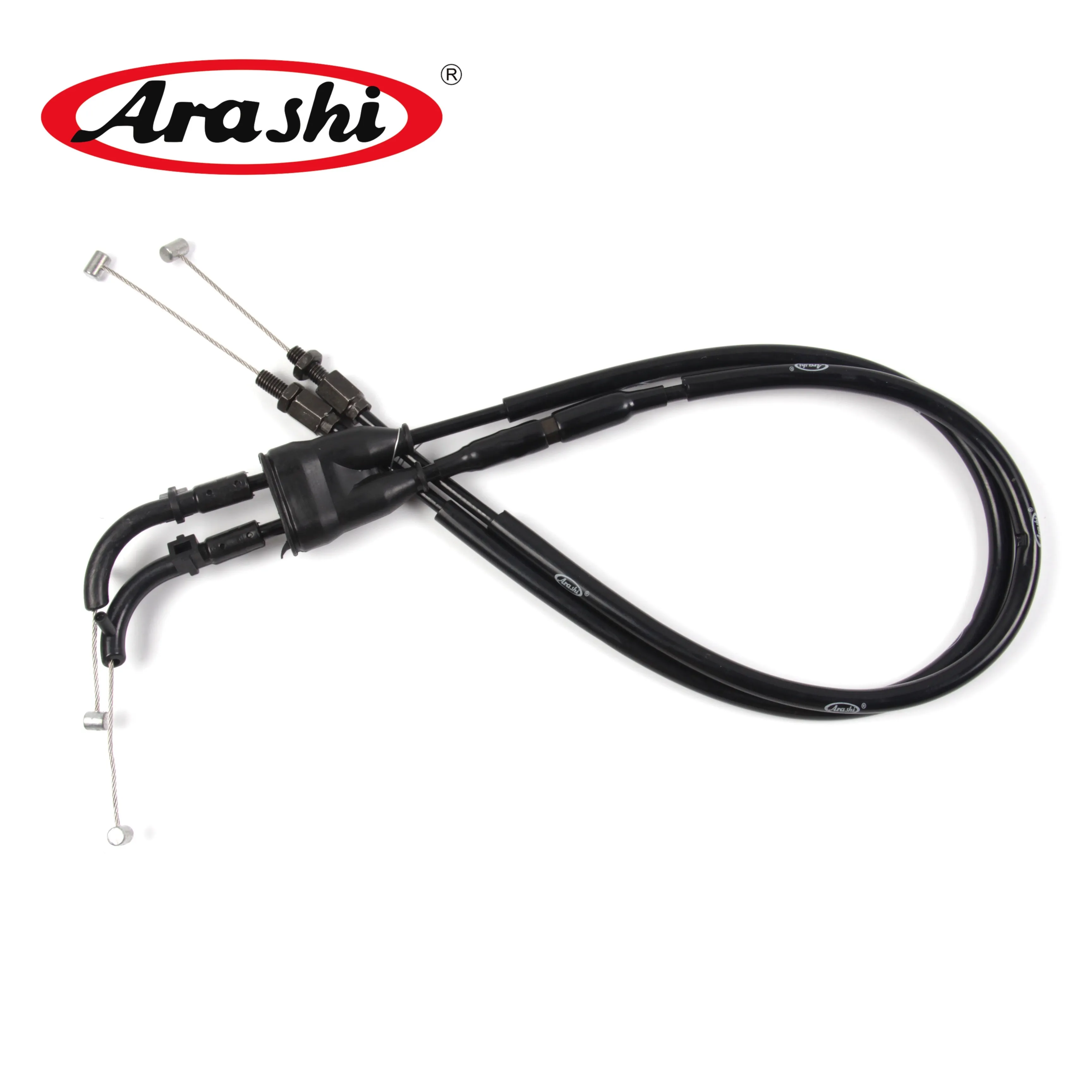 Arashi Throttle Cables Wire Lines For YAMAHA YZF R6 2006 2016 2007 2008