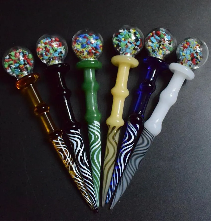 DHL Glass Dabber Tool Bowl Dab Glass Carb Cap Funzione per Domeless Quartz Banger Nails Enails Oil Wax Glass Dab Rig