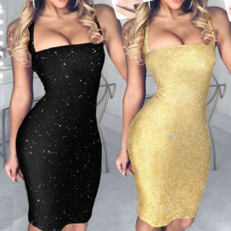 Tight strappy gold dress hotsell