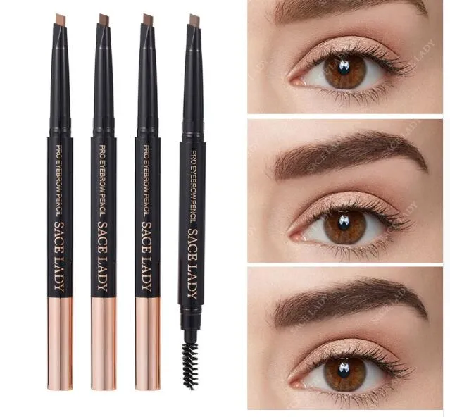 Lápiz de cejas maquillaje profesional lápiz para cejas maquillaje tinte impermeable pintura de cejas sombra cosméticos de marca Natural