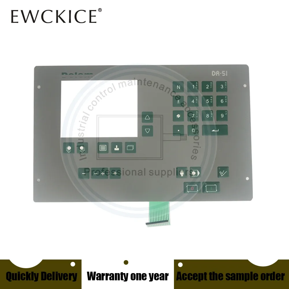 DA-51 claviers delem DA-51 DA51 DA 51 HMI PLC clavier à interrupteur à Membrane industriel pièces industrielles raccord d'entrée d'ordinateur