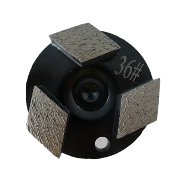 Beton ve Terrazzo Floor Tek Pin Elmas Polisaj Disc ile KD-T50 9 adet 3 İnç D80mm Evrensel Elmas Taş