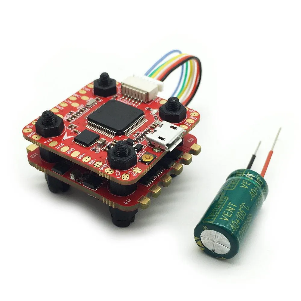 HGLRC F420 Stack F4M3 OSD BEC Flight Control 20A BLHeli_S 2-4S 4em1 ESC para FPV Corrida Drone