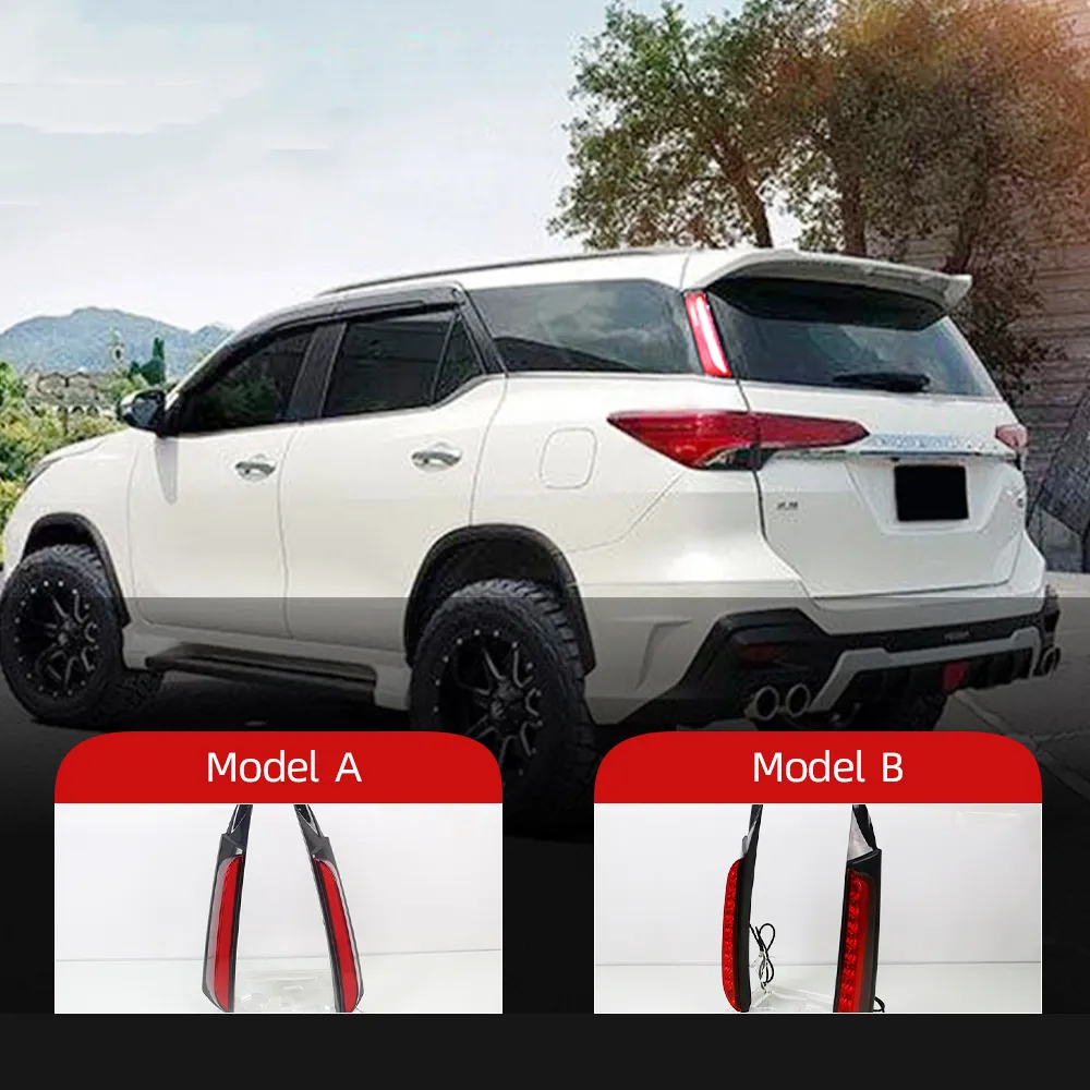 2 Шт. Светодиодный Отражатель Задний Столбной Лампа Для Toyota.