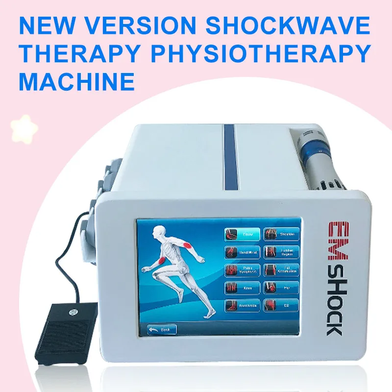 Other Beauty Equipment Emshock Shockwave Therapy Machine Eswt Device For Plantar Fasciitis Heel Pain Treatment With Ce Approval