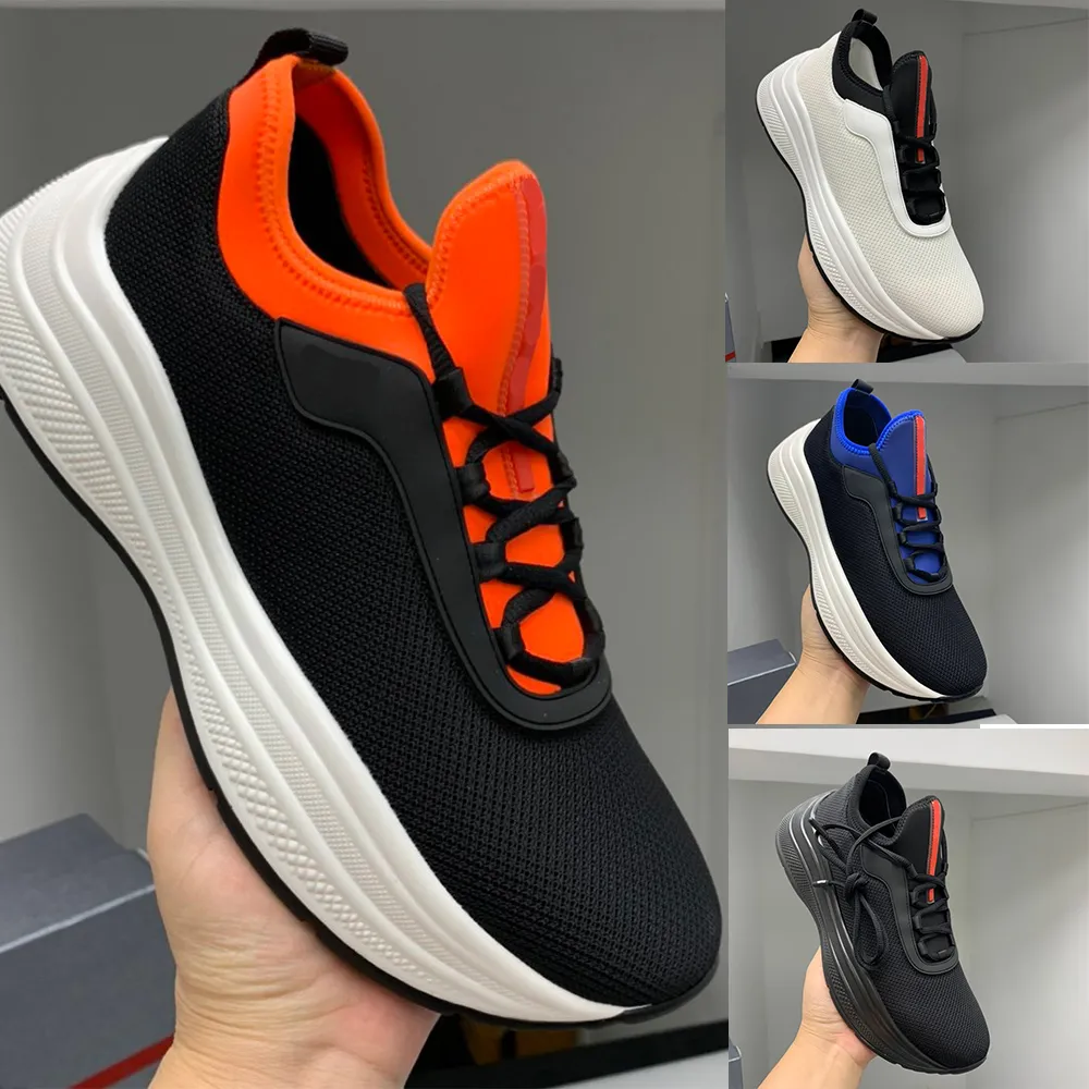 DHL Gratis frakt 20SS Mens Designer Americas Cup XL Tekniska Fabric Sneakers for Men Fashion Luxury Casual Designer Skor Trainer