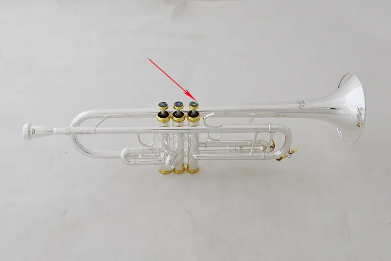 LT190S-85 trompette meilleure qualité Stradivarius New trompette musique instrument plat B super performances préférées Livraison gratuite