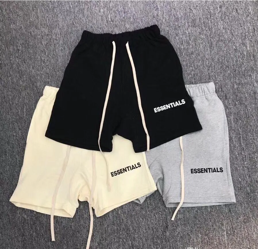 Compre Hot New Fear Of God Shorts Hombres High Quality Fog ESSENTIALS  Justin Bieber Ropa Fear Of God Pants Fear Of God Shorts S XL A 31,82 € Del  Longlongfa986 | Es.Dhgate.Com
