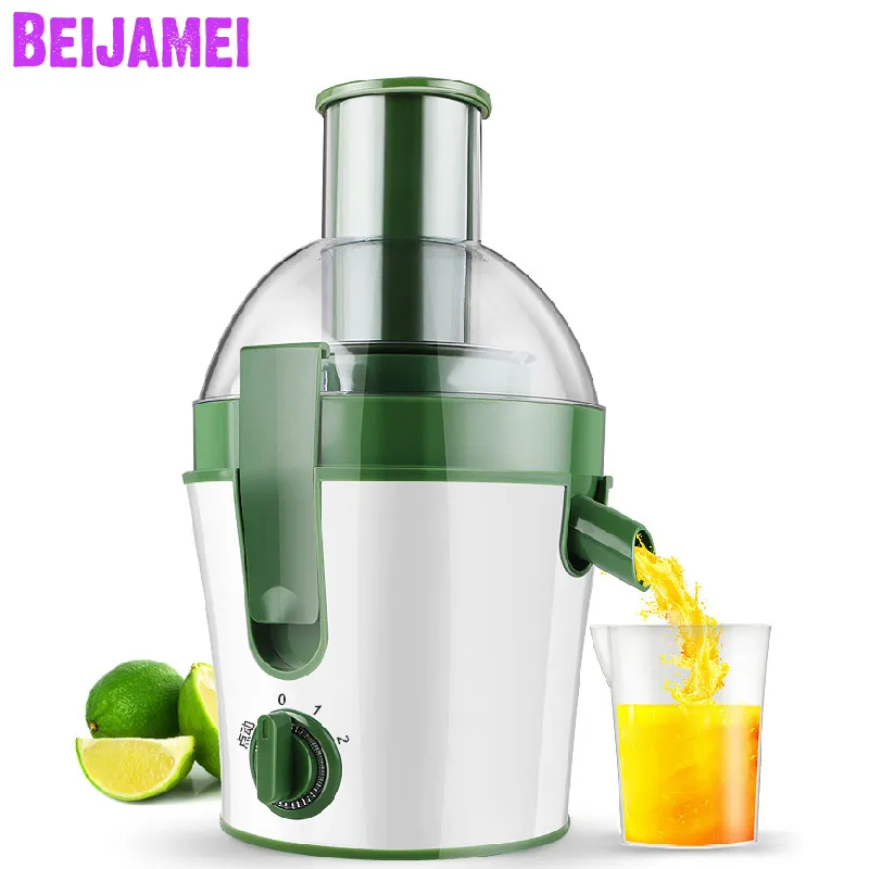 BEIJAMEI Home Vegetable Fruit Juicers Machine Multi-function Electric Slow Juice Extractor Food Blender