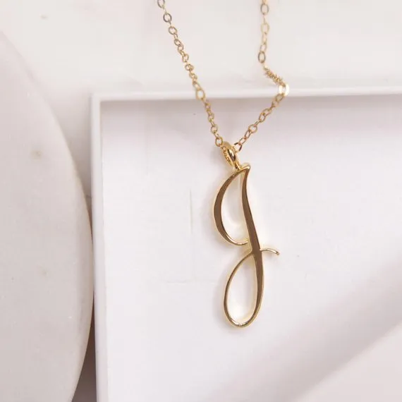 Mom Love Cursive Name J English Alphabet Gold Silver Family Friend