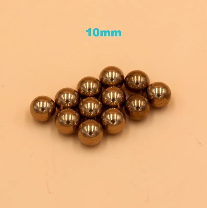 Kozelo 20pcs Brass Precision Balls - [10] Round For Bearings Bushings Valves Use - View #8