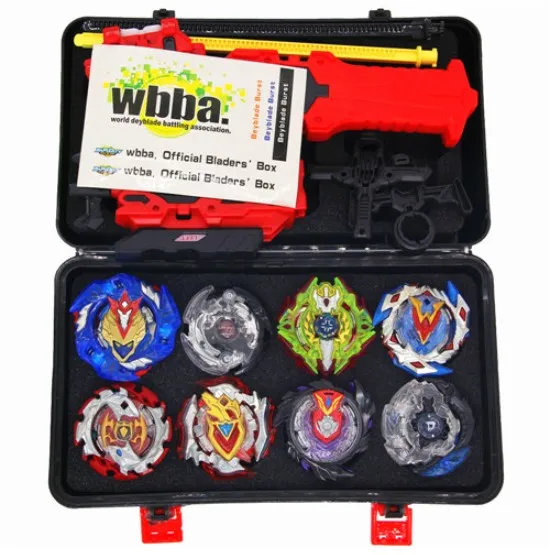 Beyblade Burst Set Tool Box Arena Toys B122 Launcher burst Metal Fusion God Spinning Top Bey Drop Halloween Christmas Gift