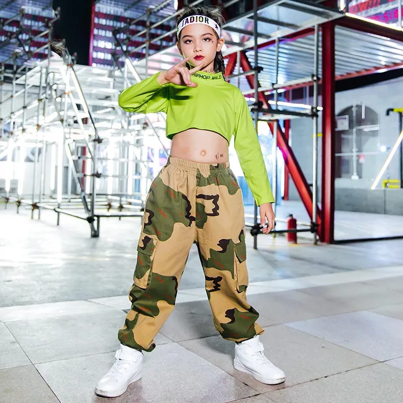 Camouflage deals dance costume