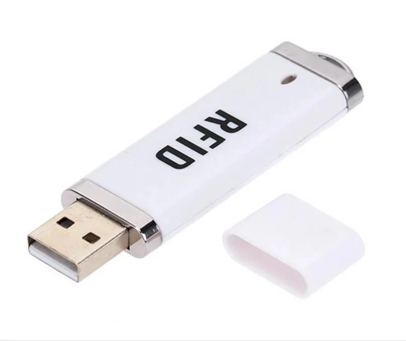 휴대용 미니 USB RFID ID 카드 판독기 125KHz RFID 리더 USB 휴대용 근접 미니 13.56MHz IC 카드 리더 읽기 8H10D 번호